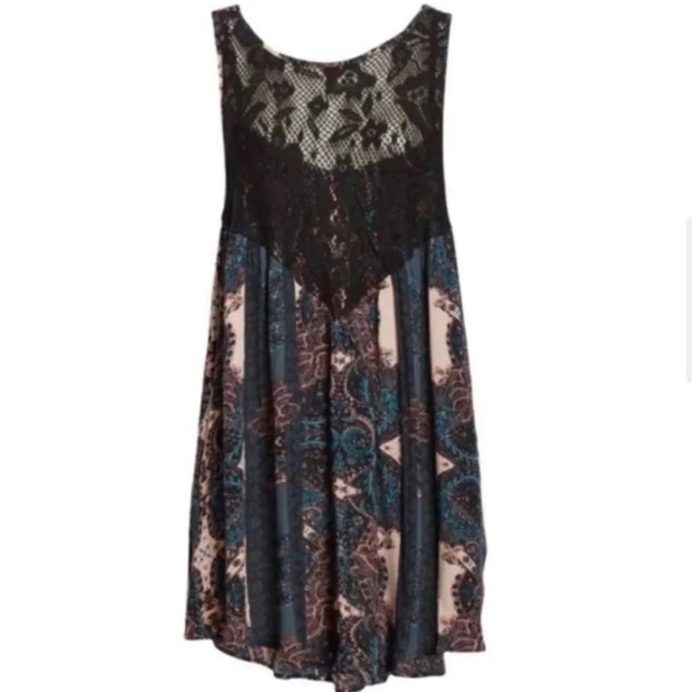 🫶🏻 Free People Count Me In Trapeze Tunic / Mini Dress